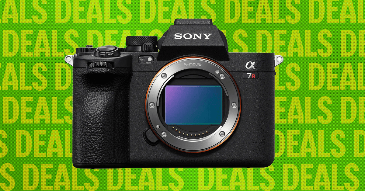 Our Favorite High Resolution Mirrorless Camera Is $900 Off Right Now